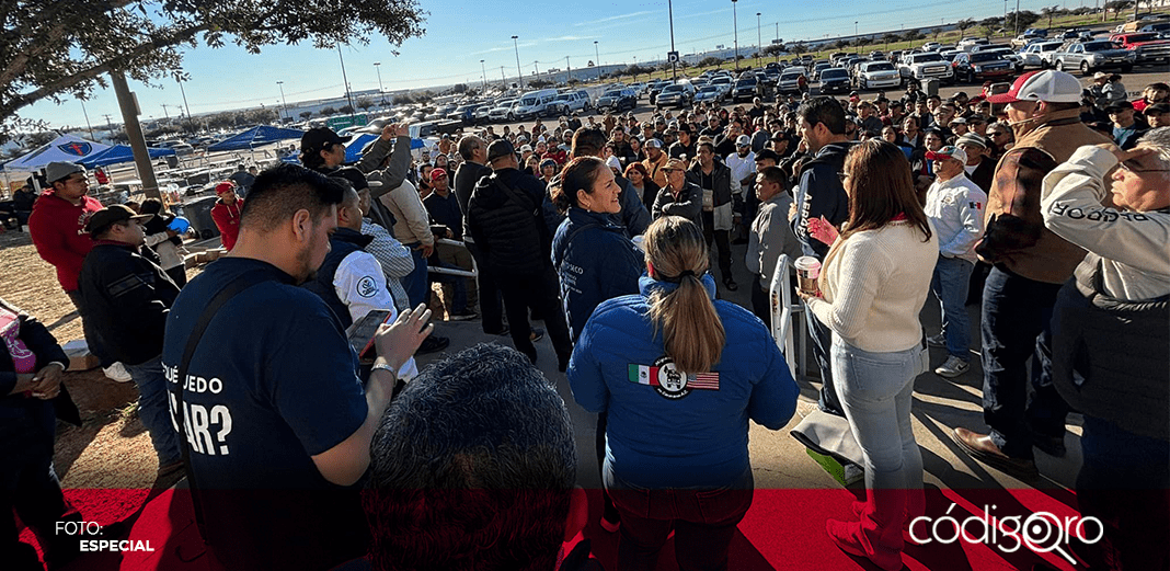 Caravana del Migrante lista para salir de Laredo C digoQro