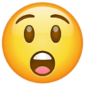 Emoji de cara de asombro