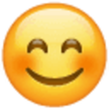 1f60a, emoji sonriente ruborizado