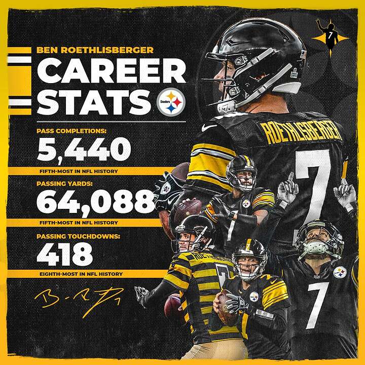 El Big Ben es el tercer mariscal de campo con más remontadas en el último cuarto en la historia de la NFL