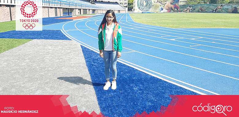 Daniela Torres ya se prepara para el Campeonato Mundial de Atletismo de 2022. Foto: Mauricio Hernández