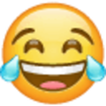 Emoji 1f602, cara llorando de risa