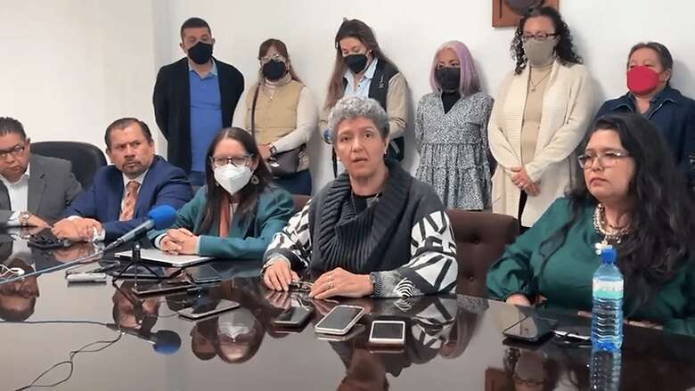 Teresa García Gasca, pidió que los actores políticos se abstengan de intervenir en dicho movimiento