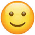1f642, emoji de cara sonriendo ligeramente