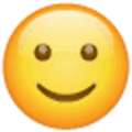 1f642, emoji de cara sonriendo ligeramente