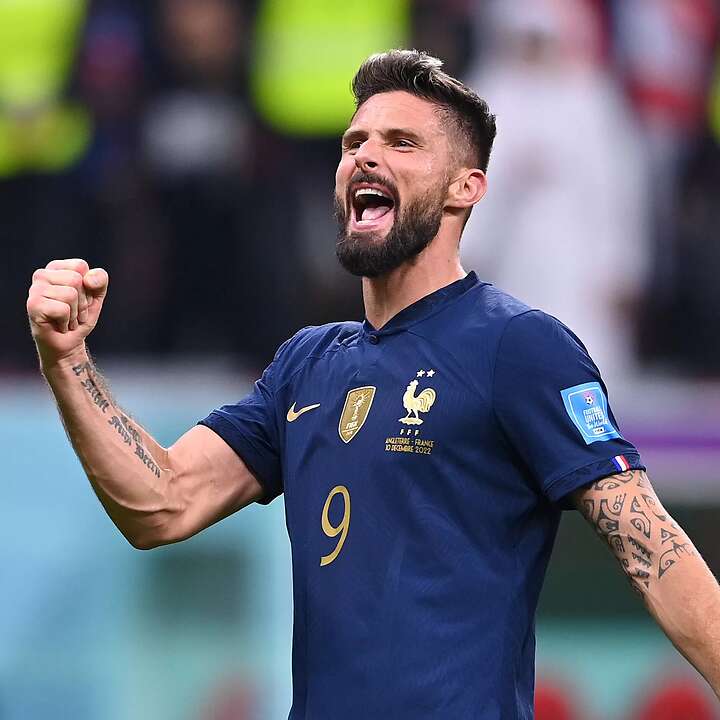 Olivier Giroud expresó su felicidad por estar nuevamente en el máximo escenario del futbol mundial