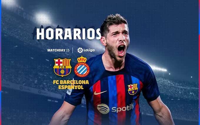 El derbi catalán se jugará el sábado 31 de enero a las 07:00 horas, tiempo del centro de México