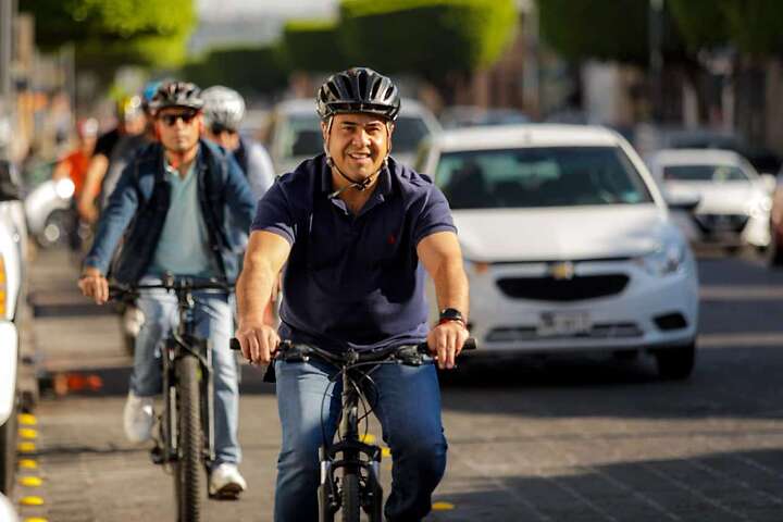 Como parte de los eventos conmemorativos del Día Mundial de la Bicicleta, se realizó una rodada denominada “Al trabajo en Bici”