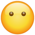 Emoji 1f636, cara sin boca