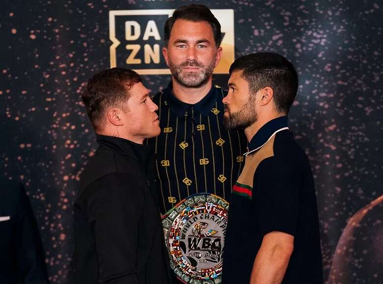 Saúl Álvarez enfrentará a Jonh Ryder el sábado 6 de mayo en el Estadio Akron