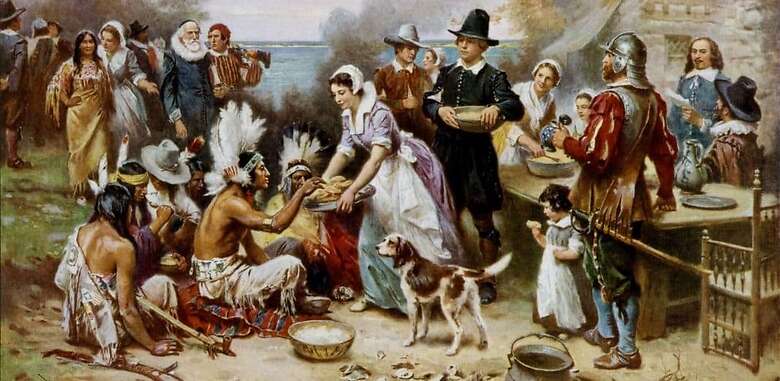 Según el mito fundacional estadounidense, la celebración del Thanksgiving Day se remonta a 1621. Foto: Especial