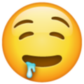 Emoji 1f924, cara babeando