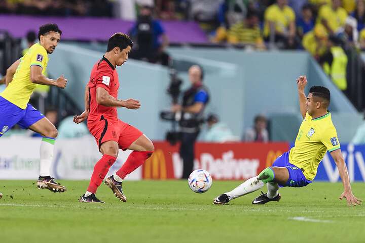 En su partido contra Corea del Sur, Brasil mostró fragilidad en zona defensiva