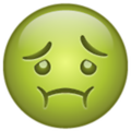 Emoji 1f922 de nauseas