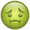 Emoji 1f922 de nauseas