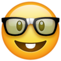 Emoji de empollón 1f913
