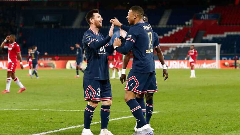 El tridente ofensivo del PSG se ha combinado para 24 goles en la presente temporada