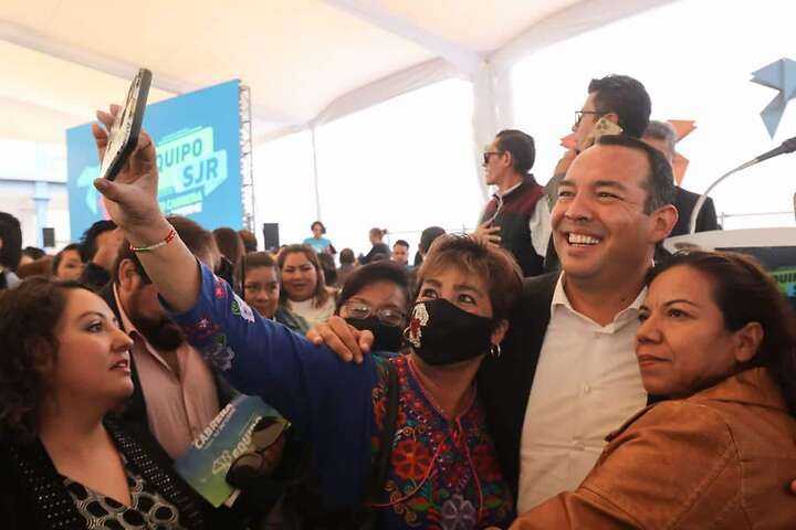 El alcalde señaló que el municipio tiene el compromiso de trabajar en el desarrollo de la demarcación