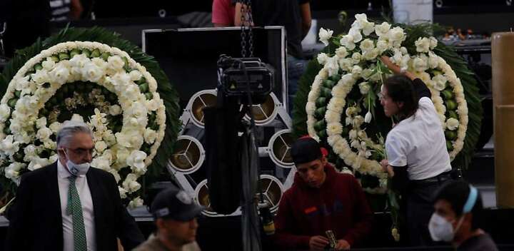 La arena VFG es el escenario del homenaje póstumo a Vicente Fernández. Foto: Agencia EFE
