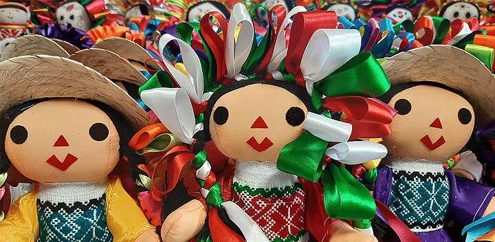 Lele es la muñeca tradicional de la comunidad de Santiago Mexquititlán, Foto: Mauricio Hernández