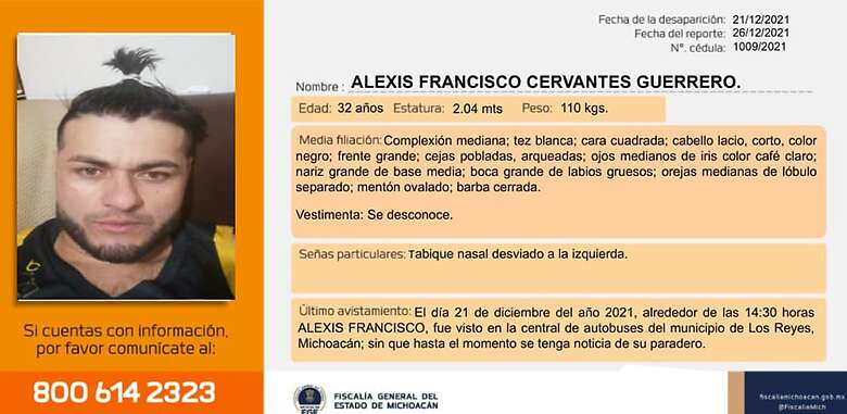 El basquetbolista mexicano Alexis Cervantes desapareció mientras se dirigía a Guadalajara, Jalisco. Foto: Especial