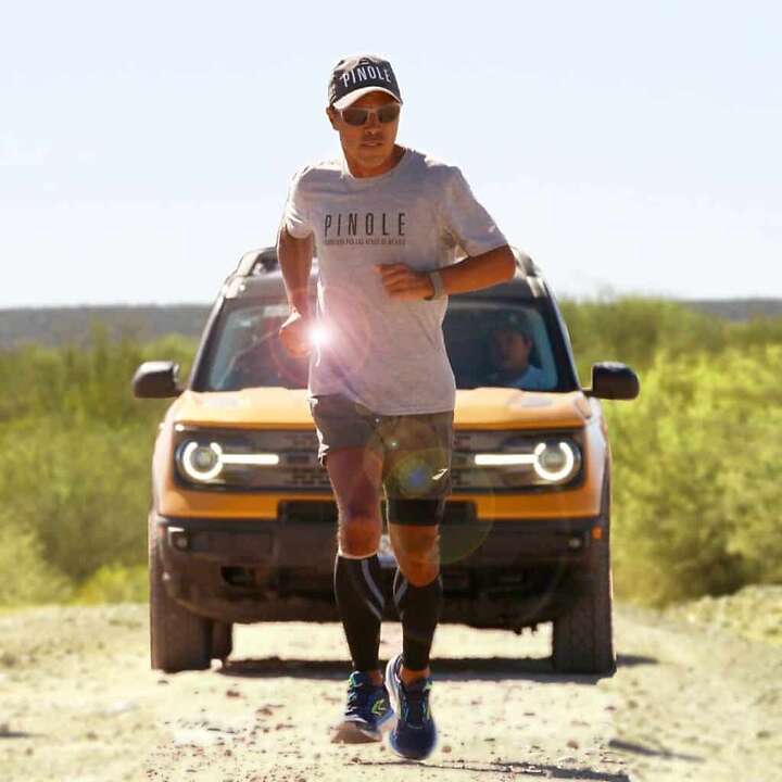 A sus 54 años, Germán Silva cumplió la hazaña de recorrer 19 estados de México. Foto: Especial