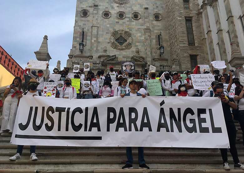 La Guardia Nacional disparó y privó de la vida a Ángel Yael Ignacio Rangel, estudiante de la Universidad de Guanajuato. Foto: Agencia EFE