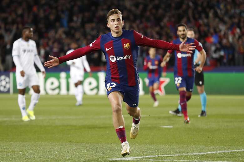 Fermín López coronó una gran jugada colectiva, para el 1-0