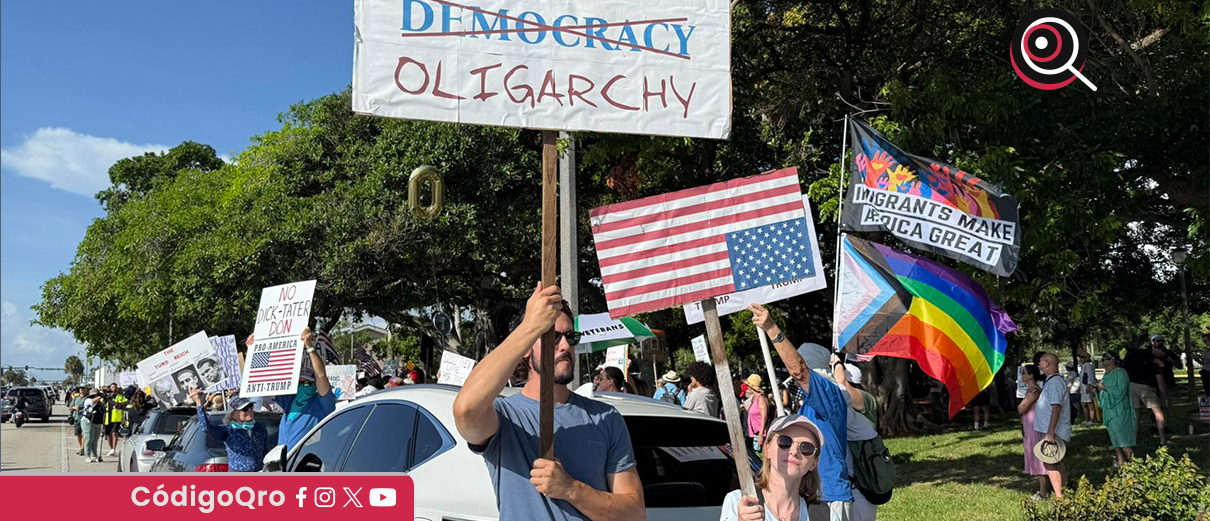EUA, desfile militar, protestas