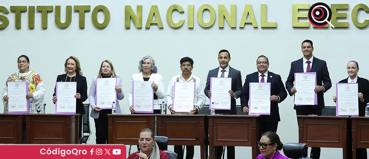 En votación dividida, el Consejo General del INE validó la elección de ministras y ministros de la SCJN. Foto: Agencia EFE