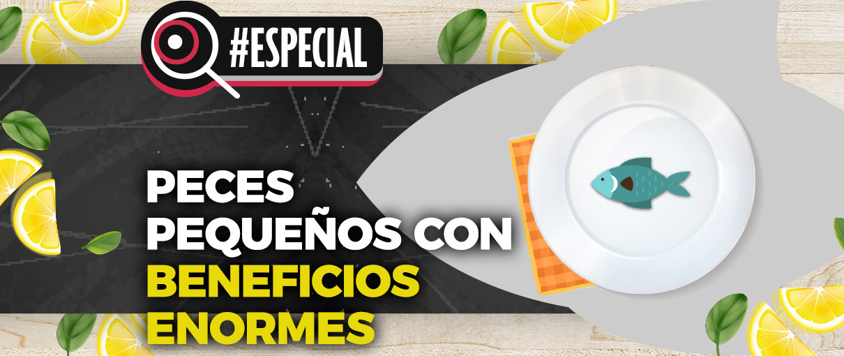 Peces pequeños con beneficios enormes
