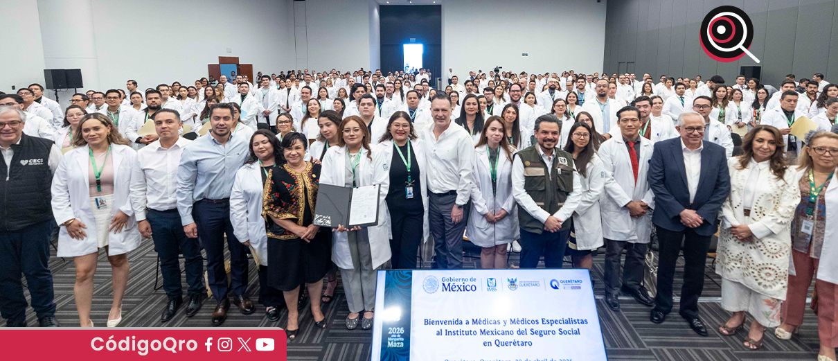 205 médicos, IMSS, Querétaro, atención médica,