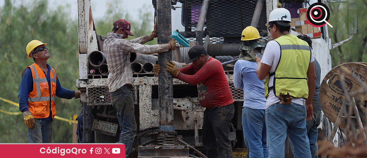 Más de 300 elementos buscan a mineros atrapados en Sinaloa