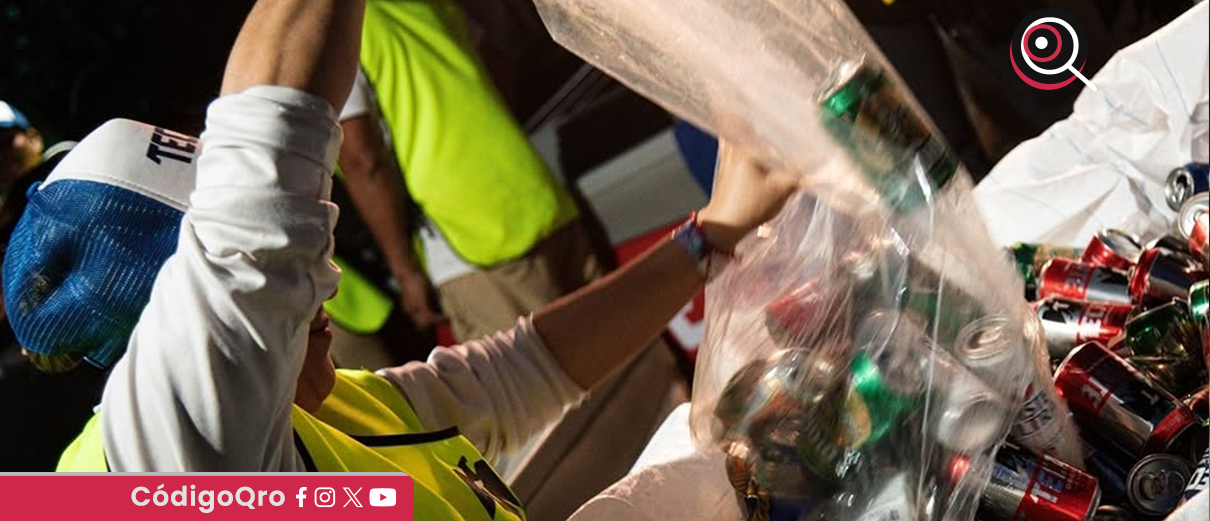 50 contenedores, separar, basura, Festival de Comunidades Extranjeras,