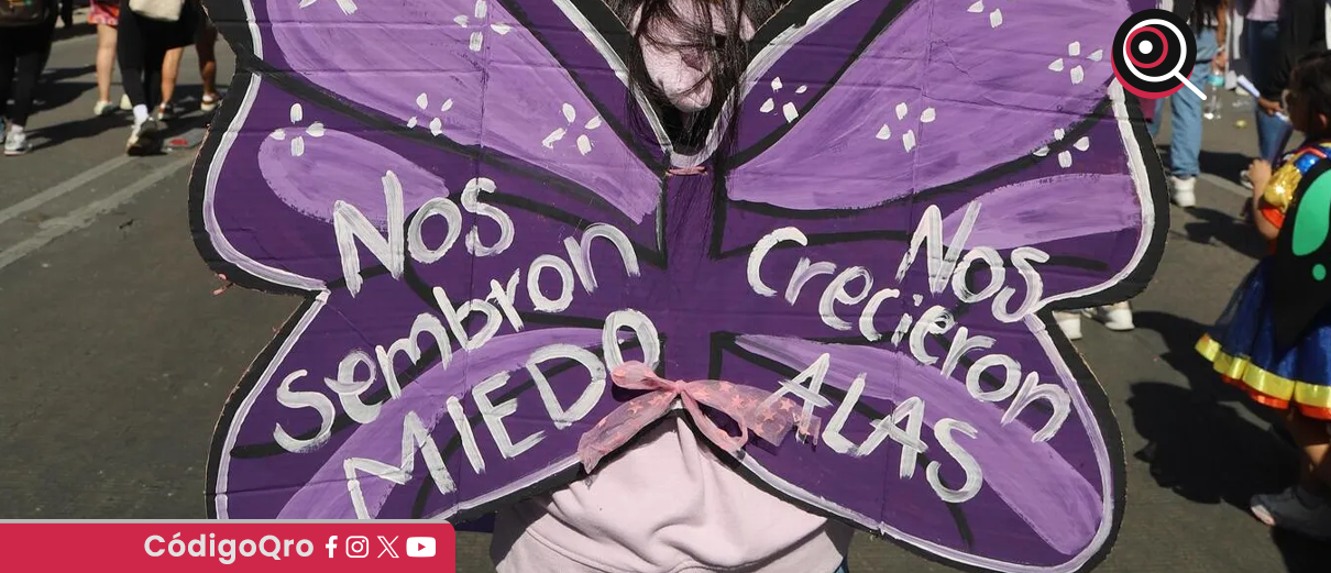 Celebridades alzan la voz en el 8M