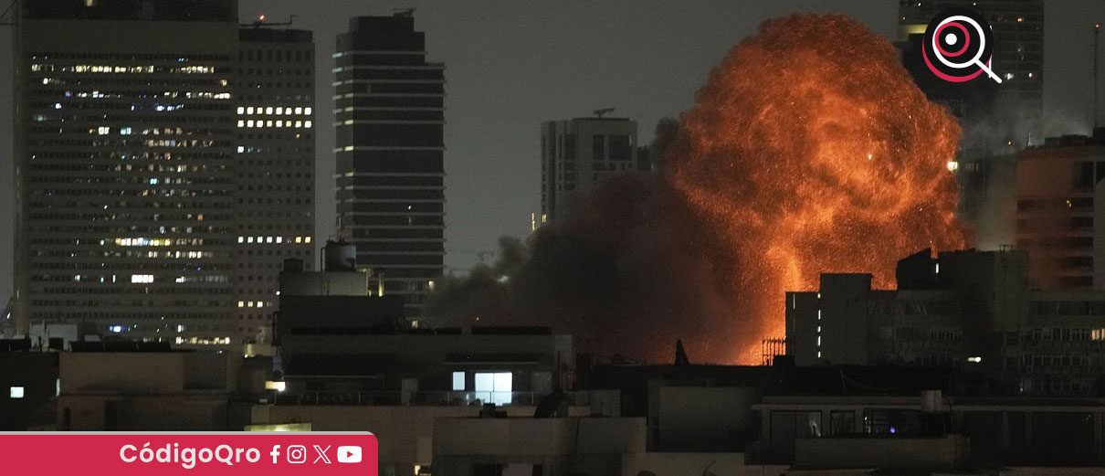 En total, desde la madrugada del viernes, Israel ha lanzado una ofensiva sostenida contra objetivos en Irán en respuesta a la creciente tensión regional / Foto: Cortesía