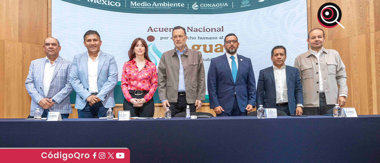 “El agua no debe ser rehén de intereses políticos. Es un derecho, pero también un deber. Lo que decidamos hoy definirá el futuro”, expresó el gobernador / Foto: Especial