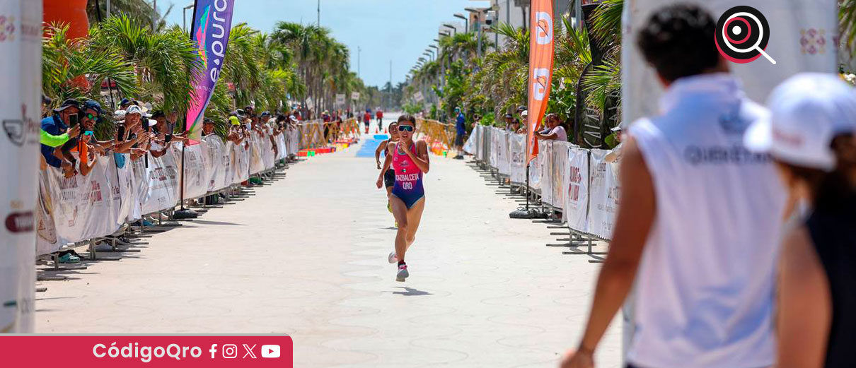 La delegación queretana de triatlón ganó cuatro medallas en la Olimpiada Nacional 2025 de la Conade / Foto: Especial