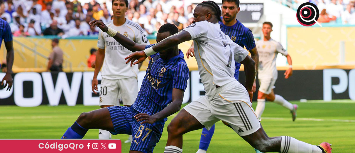 A pesar de la diferencia de planteles, Al Hilal sorprendió en la primera media hora con posesión, presión alta y llegadas claras ante el arco de Thibaut Courtois / Foto: Agencia EFE
