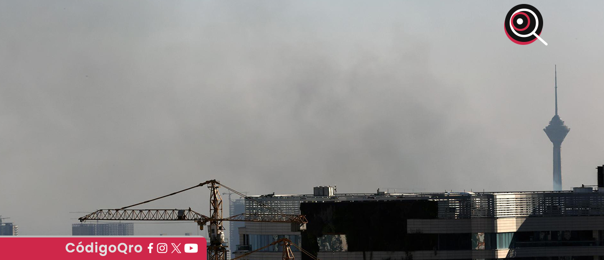 Israel atacó nuevamente objetivos en la ciudad de Teherán. Foto: Agencia EFE