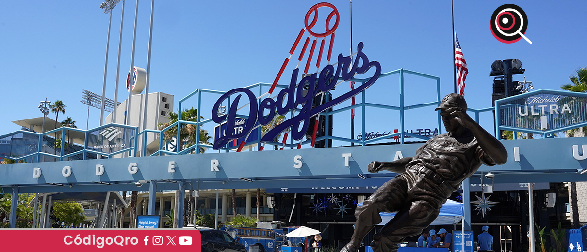 Los Dodgers impidieron una redada migratoria del ICE en su estadio. Foto: Especial