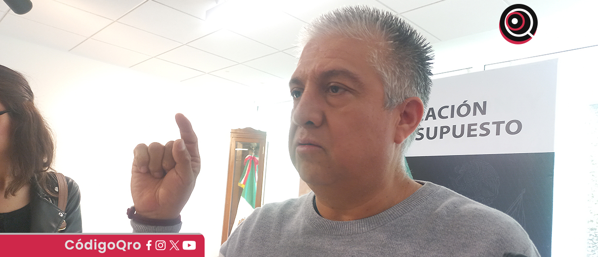 El diputado local de Morena, Sinuhé Piedragil, opinó sobre el futuro de la reforma judicial local. Foto: Mónica Gordillo