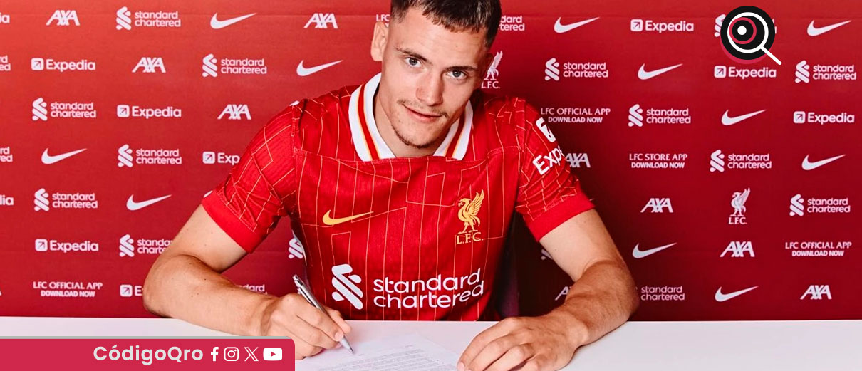 Florian Wirtz firmó con el Liverpool hasta 2030 y se convierte en el fichaje más caro en la historia de la Premier League