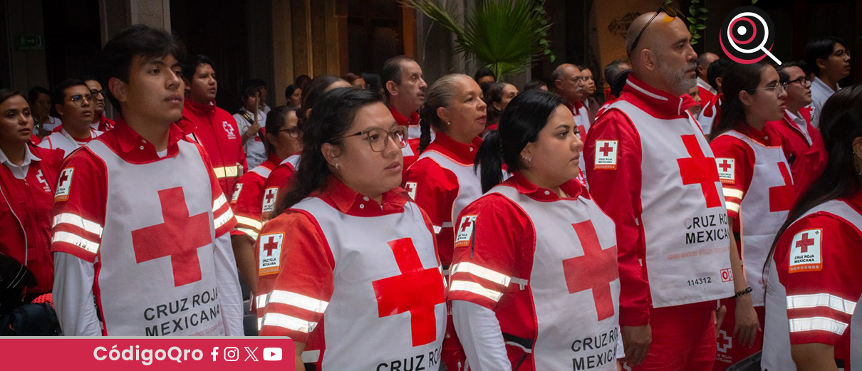 Cruz Roja Mexicana conmemora Día del Socorrista. Foto: Espcial