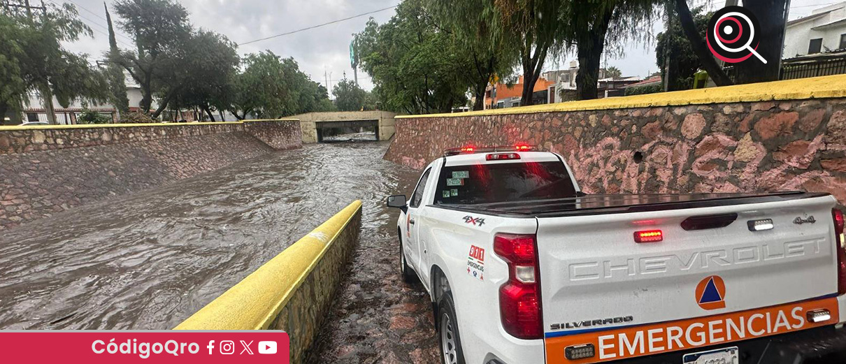 Usebeq pide extremar precauciones ante las lluvias persistentes. Foto: Especial