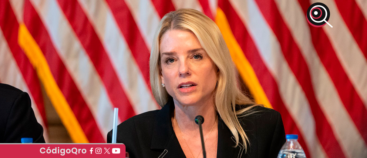 La fiscal general de Estados Unidos, Pam Bondi, arremetió contra México. Foto: Especial