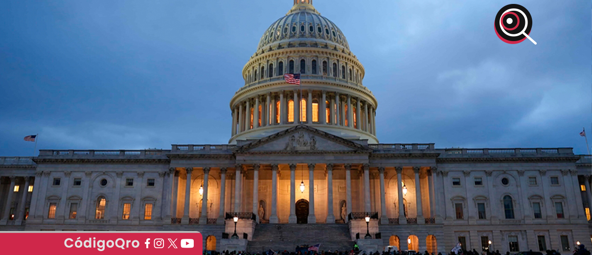 El Senado de EUA rechazó un intento demócrata de limitar las acciones militares del presidente Donald Trump contra Irán, sin la autorización del Congreso. Foto: Especial