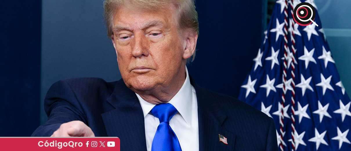 El presidente de Estados Unidos, Donald Trump, ha desatado una ofensiva para acabar con la ciudadanía por nacimiento. Foto: Agencia EFE