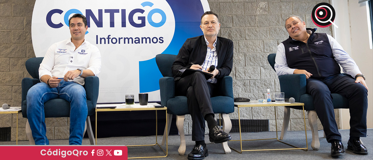 Gobernador de Querétaro, Mauricio Kuri, destacó la modernización del transporte público. Foto: Especial