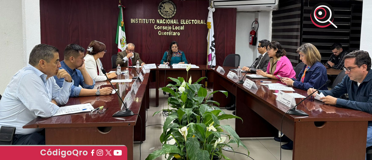 El Consejo Local del INE en Querétaro cerró el Proceso Electoral Extraordinario del PJF 2024-2025 / Foto: Cortesía